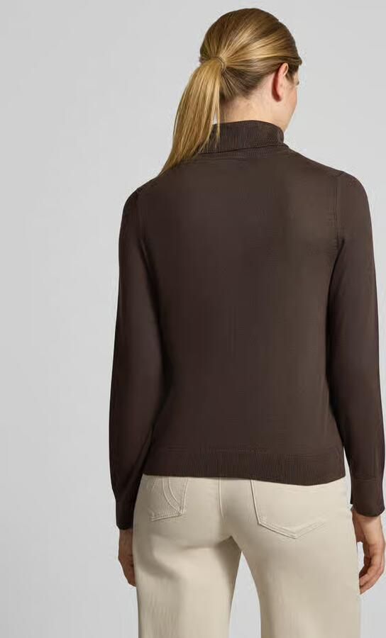 Comma Regular fit pullover van viscosemix - Foto 3