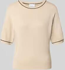 Comma Regular fit pullover van viscosemix in tricotlook