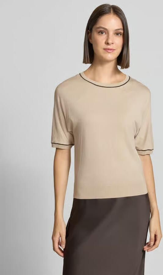 Comma Regular fit pullover van viscosemix in tricotlook - Foto 3