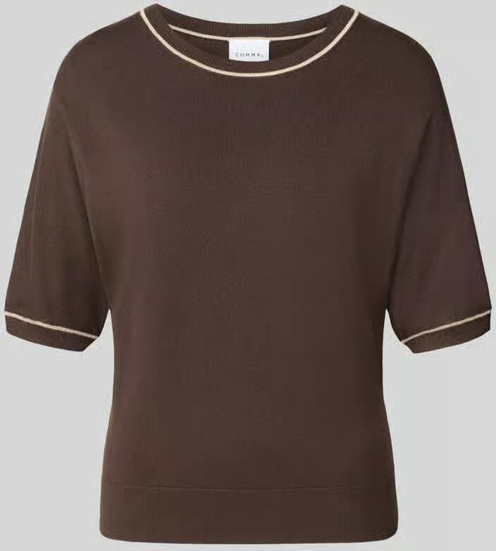 Comma Regular fit pullover van viscosemix in tricotlook - Foto 2