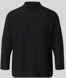 Comma regular fit sweatshirt van viscosemix