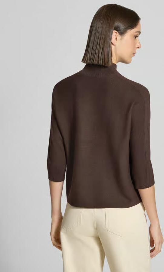 Comma regular fit sweatshirt van viscosemix - Foto 2