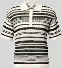 Comma regular fit T-shirt in brei-look