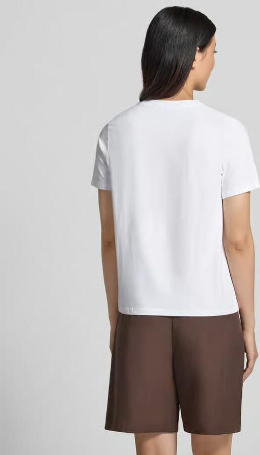 Comma regular fit T-shirt met motiefprint - Foto 3