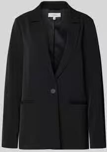 Comma Relaxed fit blazer met reverskraag