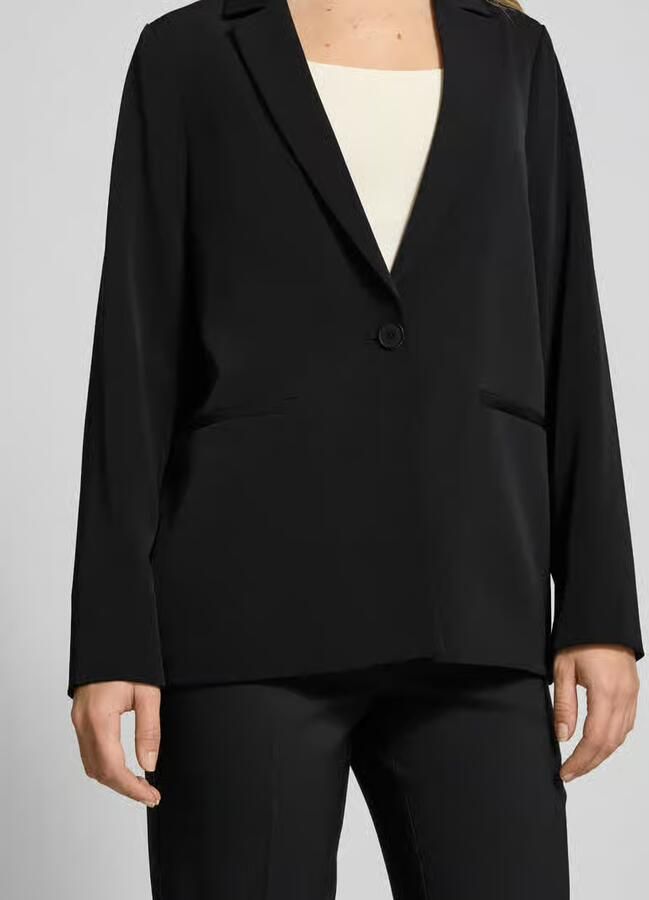 Comma Relaxed fit blazer met reverskraag - Foto 2