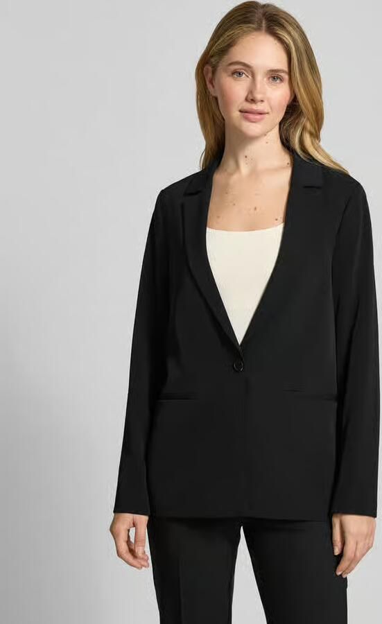 Comma Relaxed fit blazer met reverskraag - Foto 2