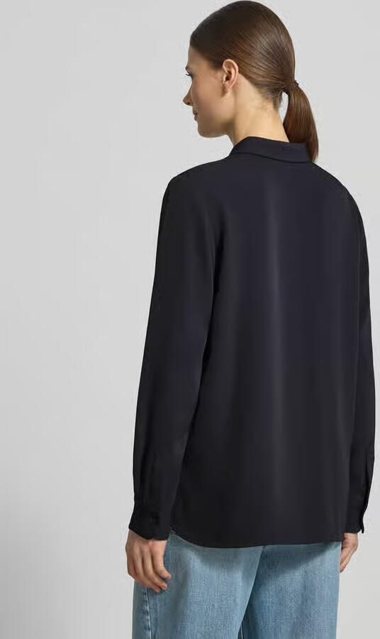 Comma relaxed fit blouse met knoopsluiting - Foto 3