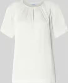 Comma Relaxed fit blouse met geplooide plooien