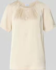 Comma Relaxed fit blouse met geplooide plooien - Foto 4
