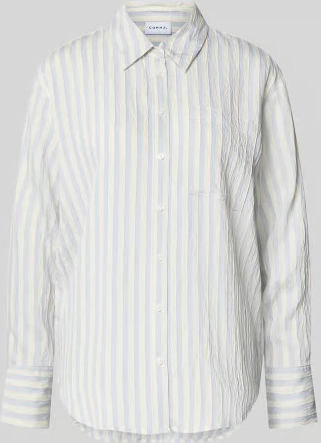 Comma relaxed fit blouse van viscosemix - Foto 2