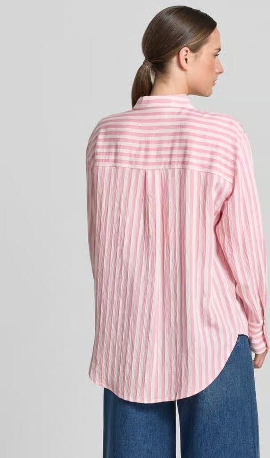 Comma relaxed fit blouse van viscosemix - Foto 3