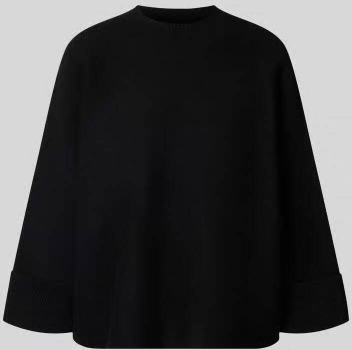 Comma relaxed fit gebreide pullover van viscosemix model 'OKTOBER'