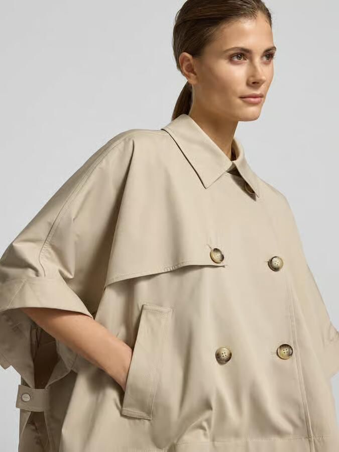 Comma Relaxed fit jack in design met korte mouwen - Foto 2