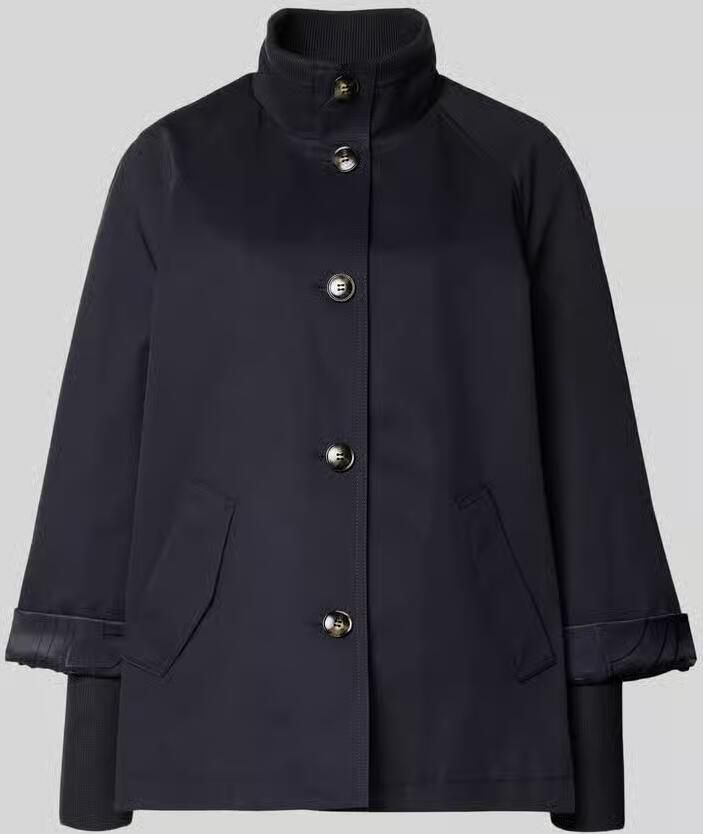Comma Relaxed fit jack met opstaande kraag