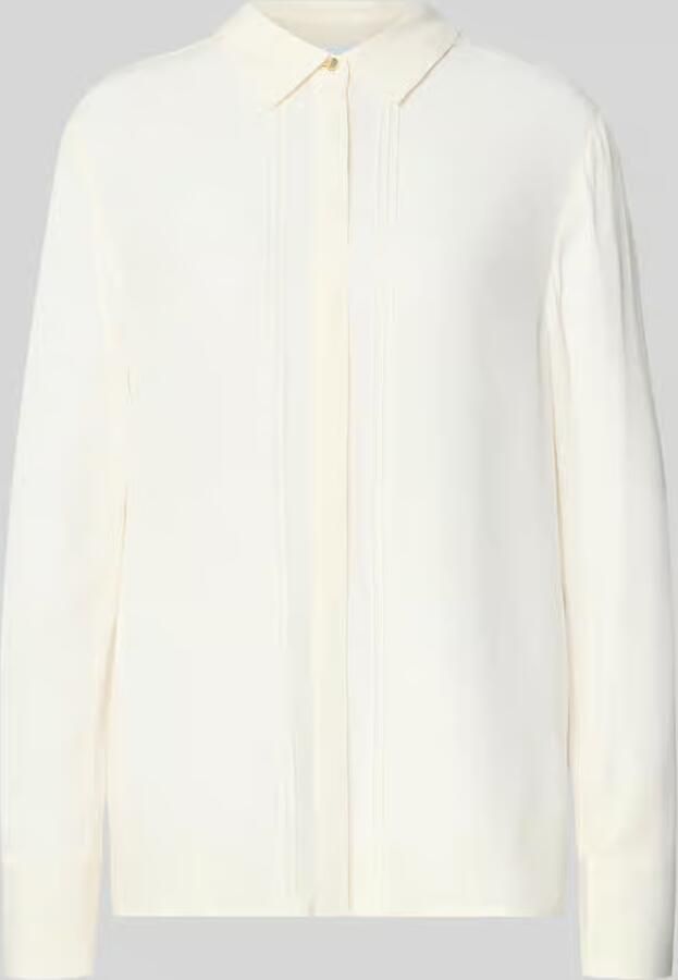 Comma Relaxed fit overhemdblouse van pure viscose