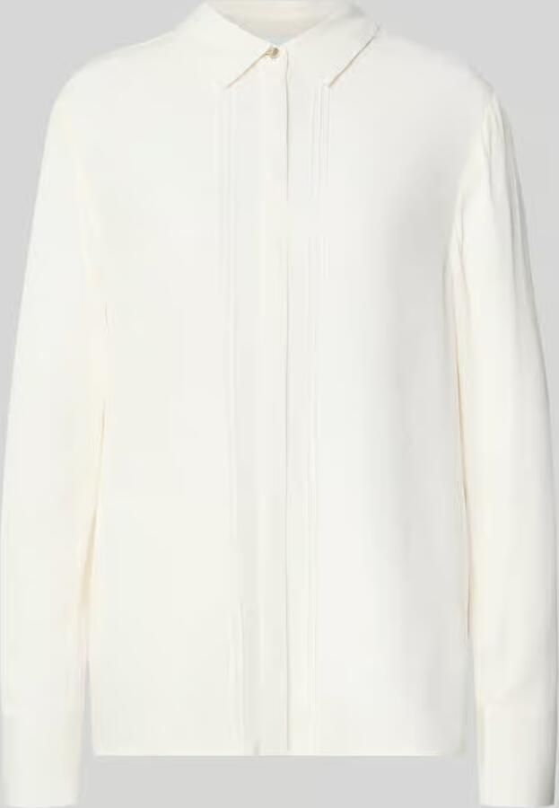 Comma Relaxed fit overhemdblouse van pure viscose - Foto 2