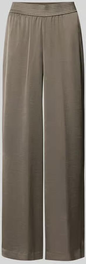 Comma Relaxed fit stoffen broek met elastische band - Foto 3
