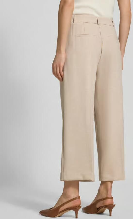 Comma Relaxed fit stoffen broek Met viscose und Persplooien