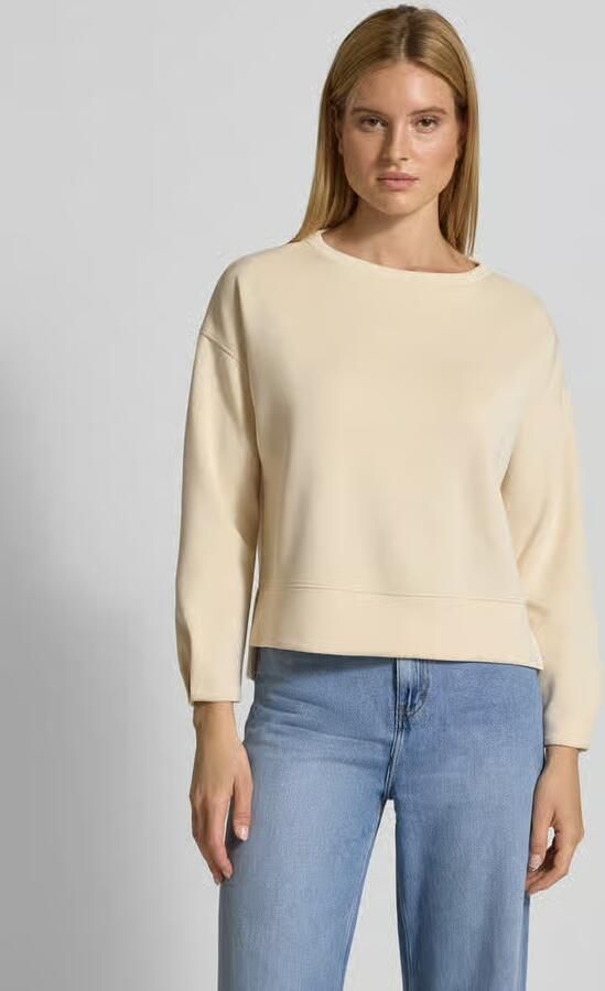 Comma Relaxed fit sweatshirt met viscose - Foto 7