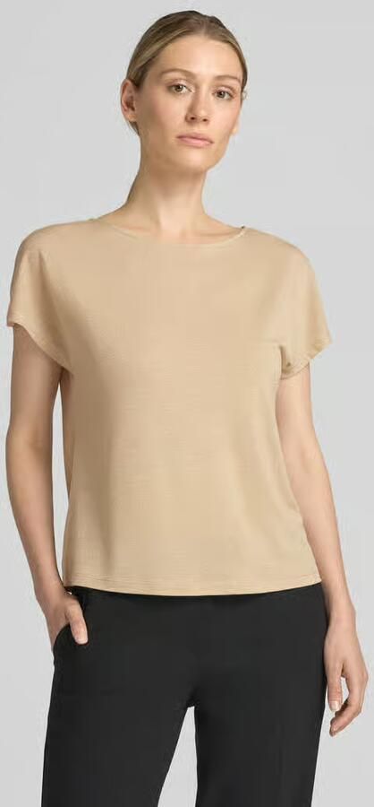 Comma relaxed fit T-shirt van viscosemix - Foto 4