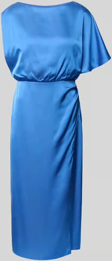 Comma Schitterende midi-jurk in one-shoulder look - Foto 2