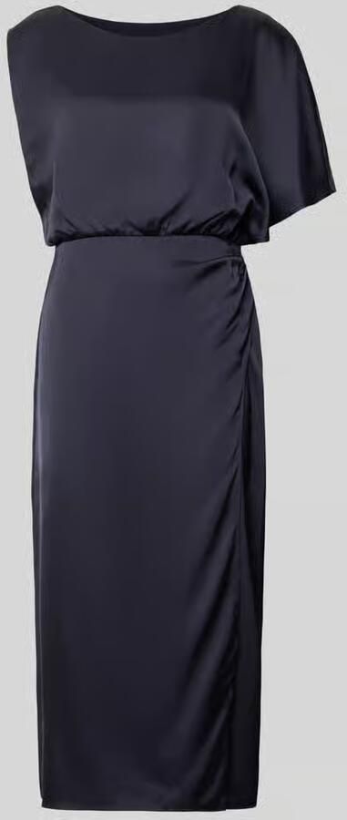 Comma Schitterende midi-jurk in one-shoulder look - Foto 2