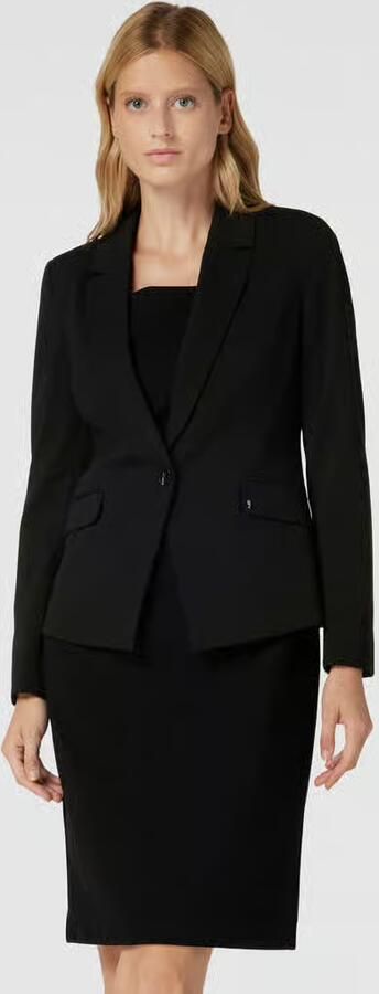 Comma Elegante Blazer met Blousestijl Black Dames - Foto 11