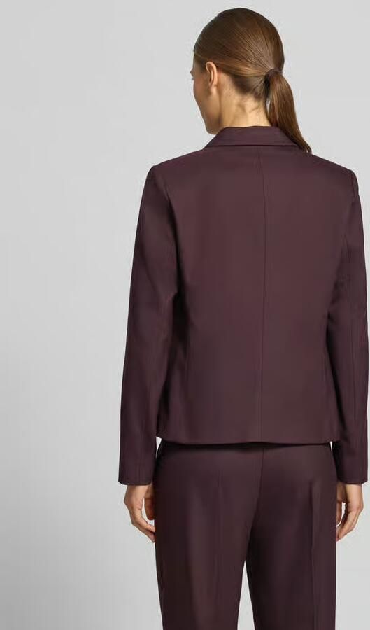 Comma Slim fit blazer van elastische viscosemix model 'OKTOBER' - Foto 3