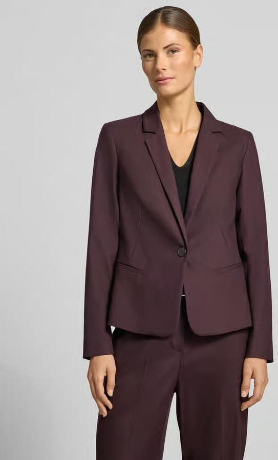 Comma Slim fit blazer van elastische viscosemix model 'OKTOBER' - Foto 2