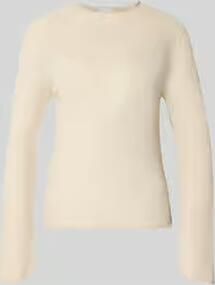Comma Slim fit pullover met mix van wol en alpaca - Foto 4