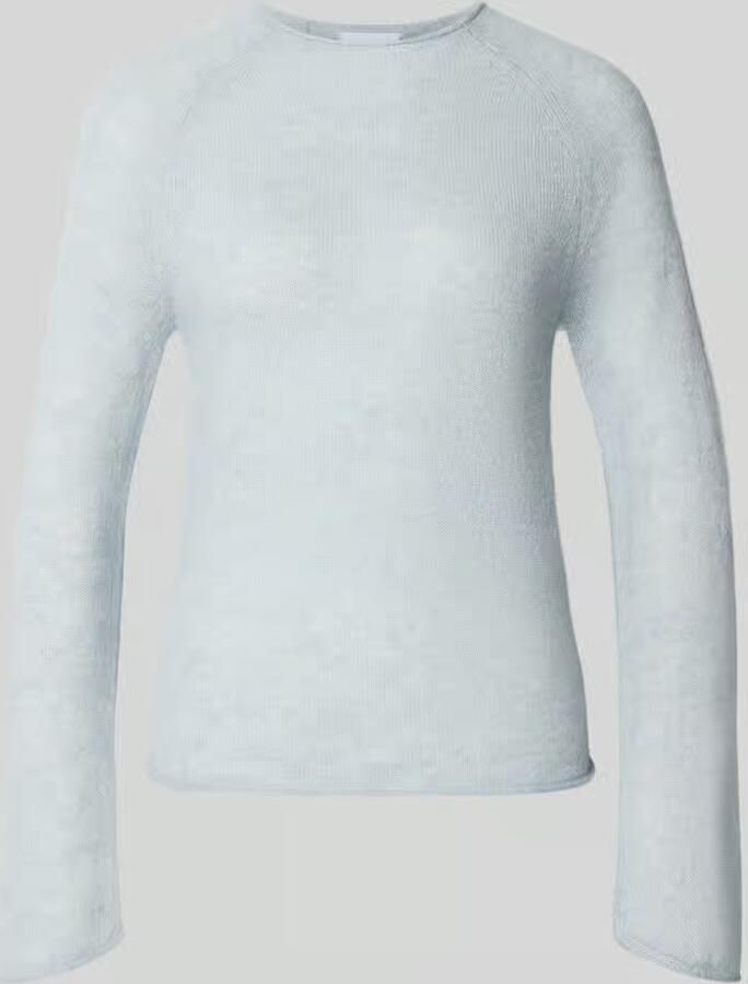 Comma Slim fit pullover met mix van wol en alpaca - Foto 2