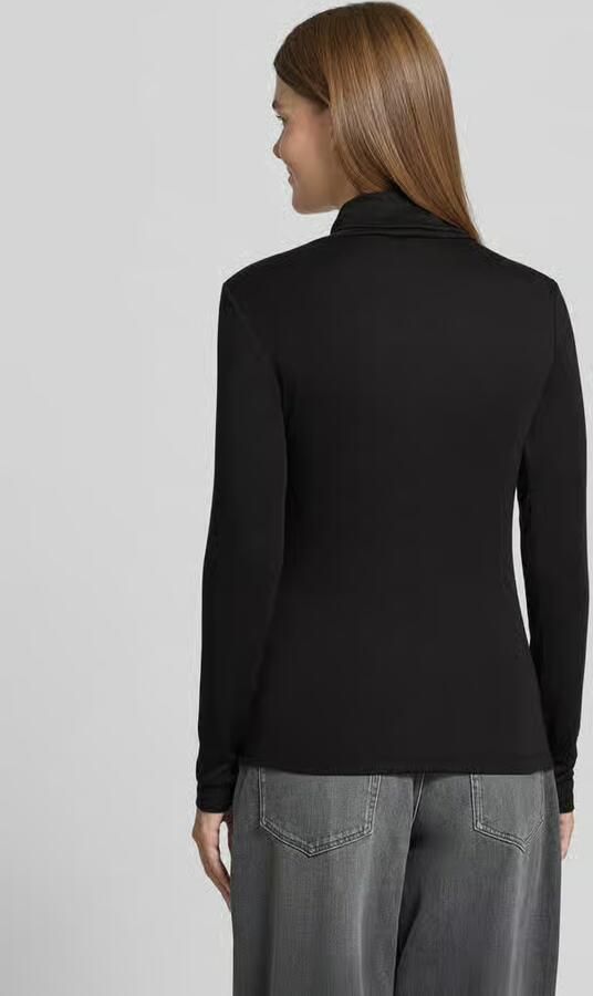 Comma Slim fit shirt met lange mouwen van elastische katoenmix model 'OKTOBER' - Foto 2