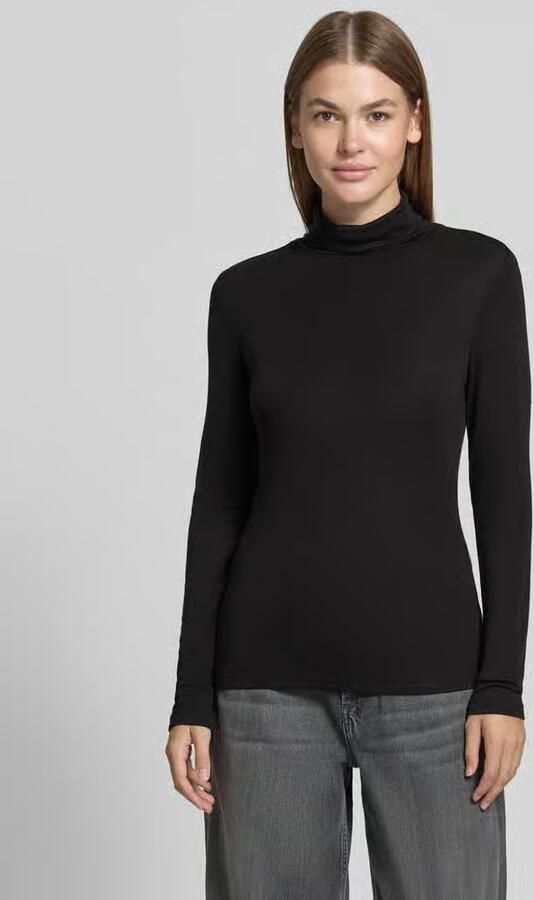 Comma Slim fit shirt met lange mouwen van elastische katoenmix model 'OKTOBER' - Foto 3