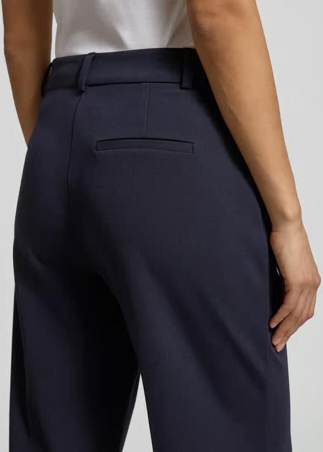 Comma Stoffen broek met achterzak - Foto 2