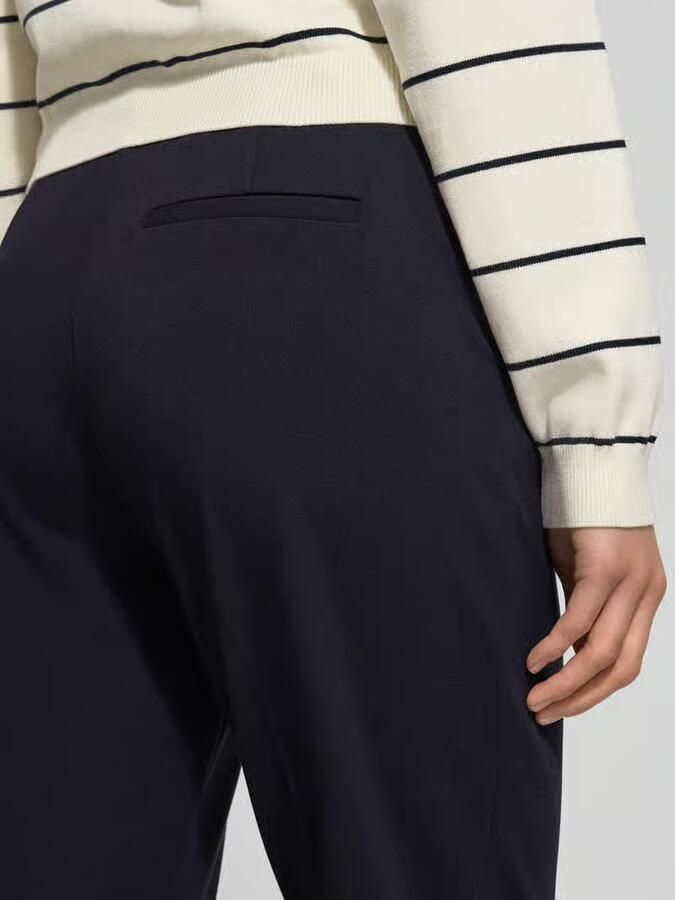 Comma Stoffen broek met achterzak