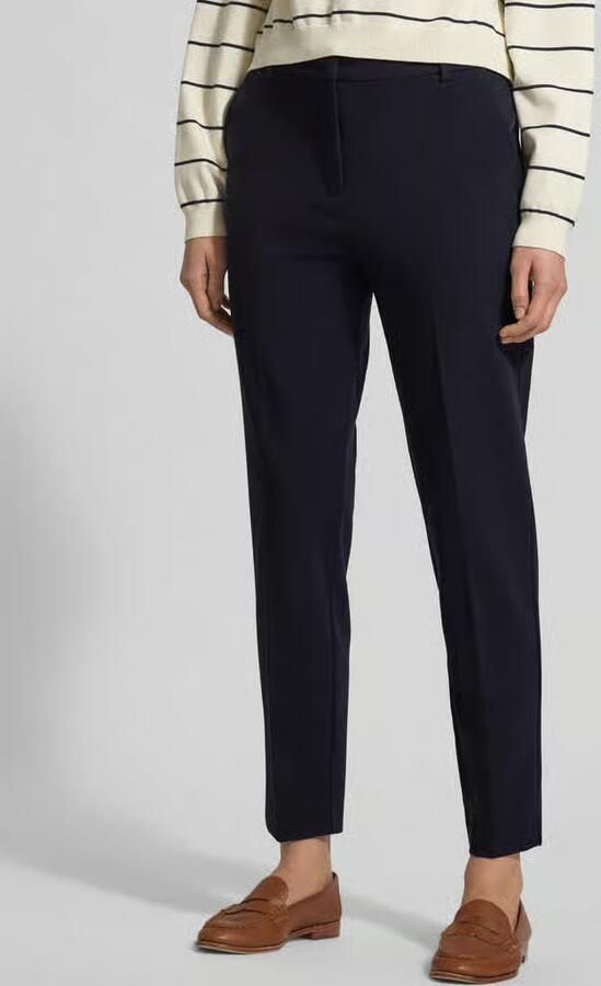 Comma Stoffen broek met achterzak - Foto 2