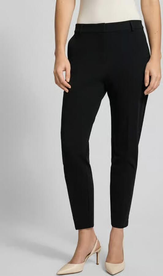 Comma Stoffen broek met achterzak - Foto 3