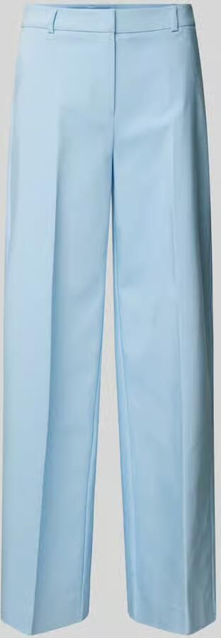 Comma straight regular waist pantalon lichtblauw - Foto 8