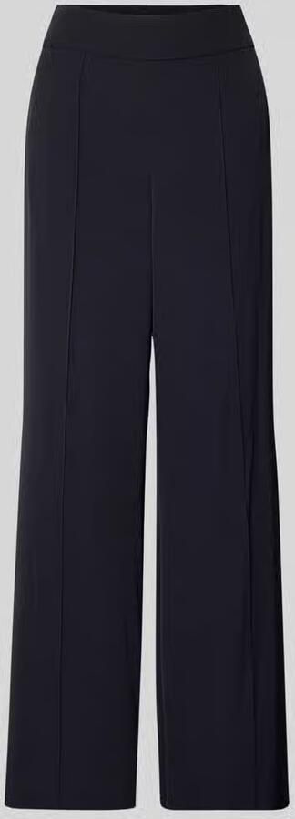 Comma Stoffen broek met elastische band