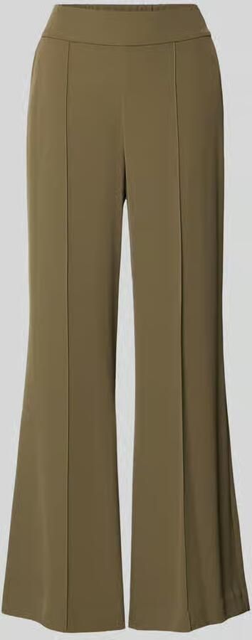 Comma Stoffen broek met elastische band - Foto 2