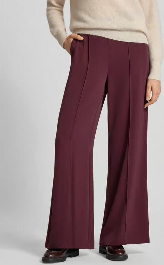 Comma Stoffen broek met elastische band - Foto 2