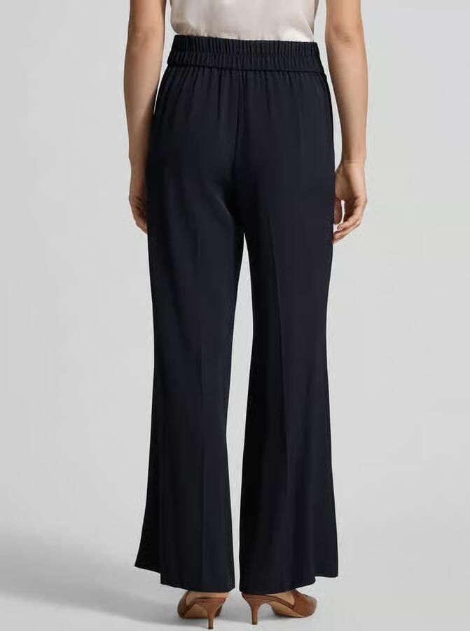 Comma Stoffen broek met elastische band - Foto 3
