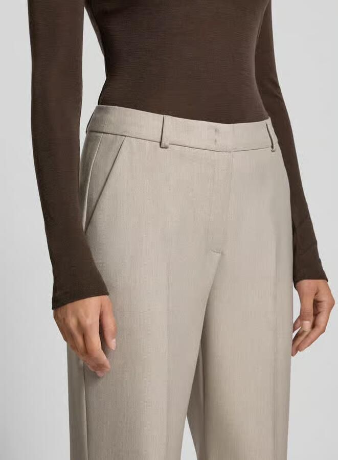 Liebeskind berlin Stoffen broek met persplooien en achterzakken