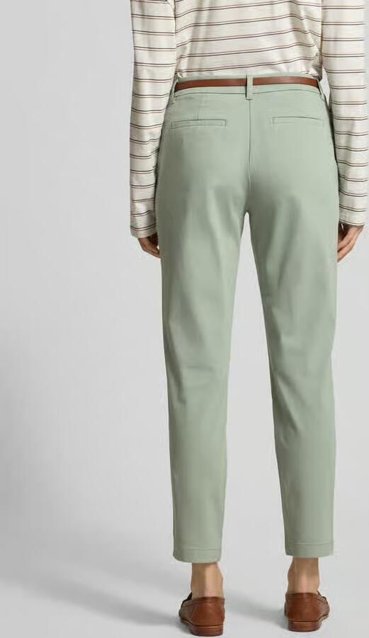 Comma slim regular waist chino turquoise - Foto 7