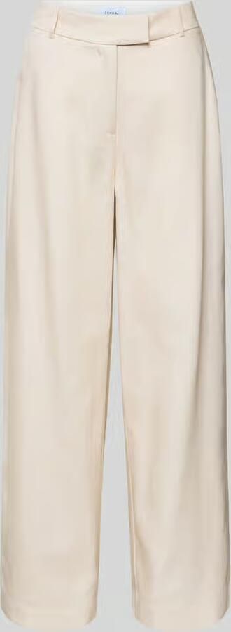 Comma stoffen broek met strookzak aan de achterkant - Foto 2
