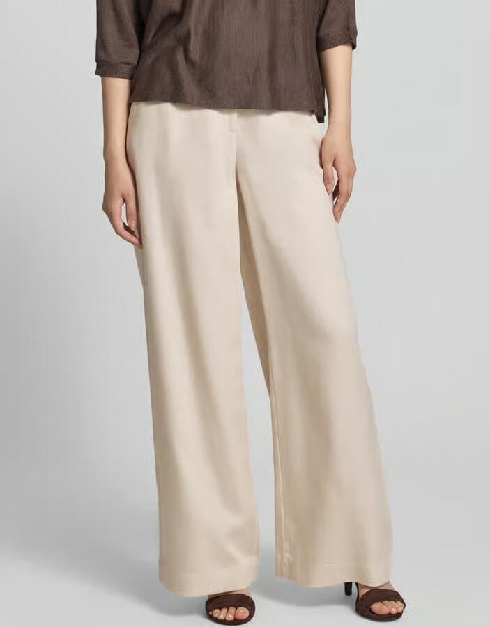 Comma stoffen broek met strookzak aan de achterkant - Foto 2