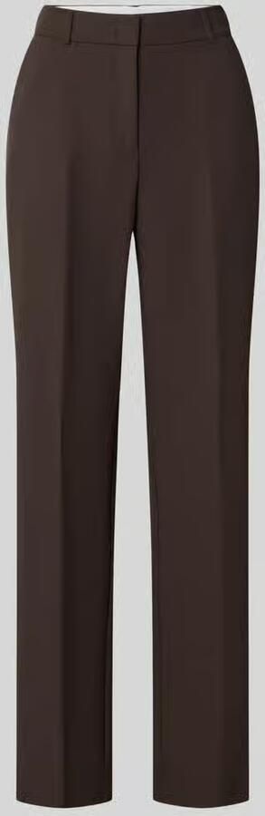 Comma straight leg pantalon donkerbruin - Foto 2