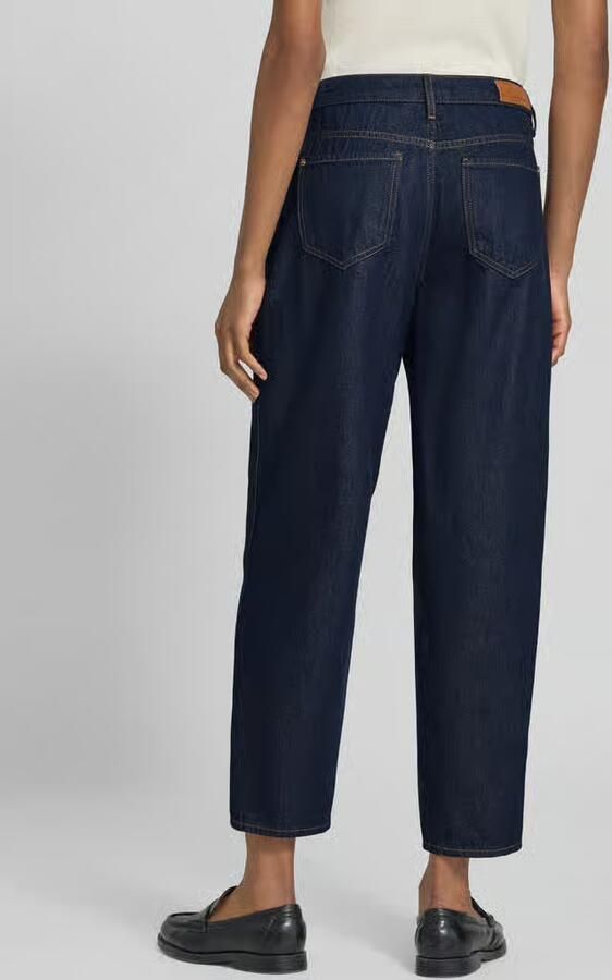Comma straight fit jeans met knoopsluiting - Foto 2