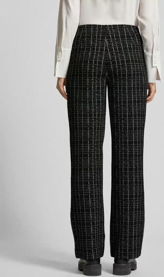 Comma Stoffen broek Zomerbroek met grafisch patroon - Foto 2